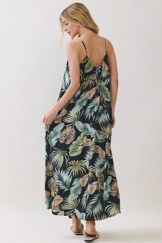Sleeveless Maxi Dress - D2839