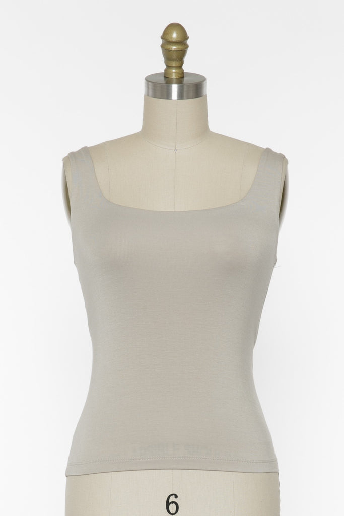 Square Neck Tank - D2658