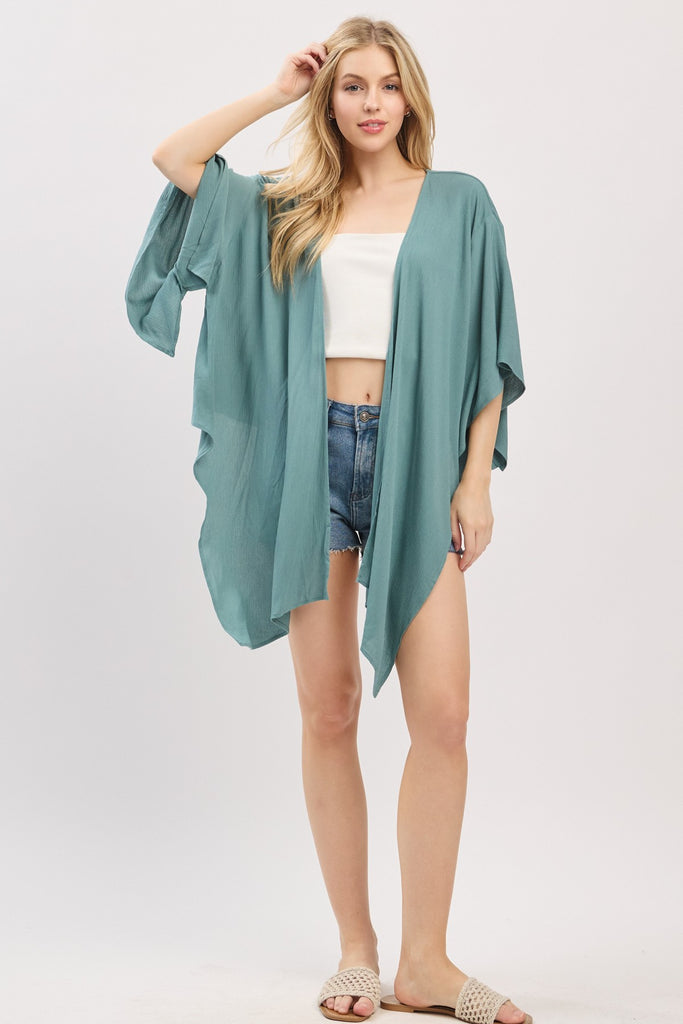 Tie Front Cardigan - D2671