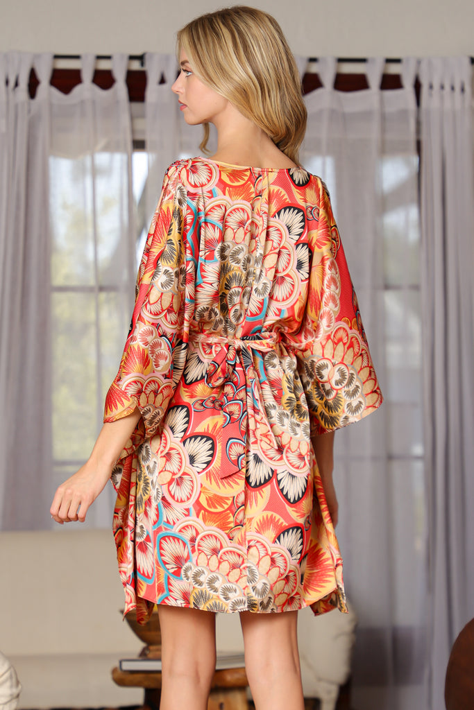 Kimono Mini Dress - D2785