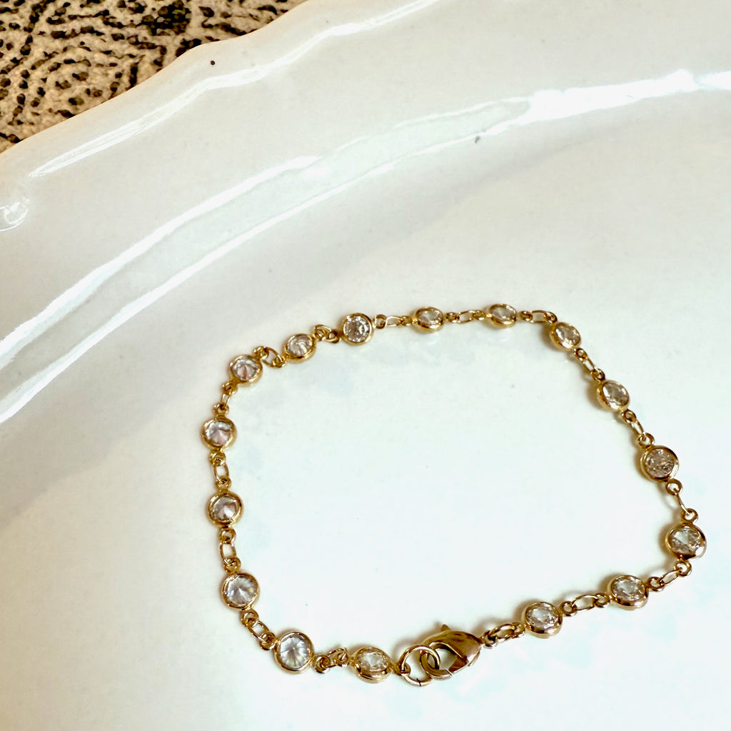 #BR133 - Gold Chain Bracelet