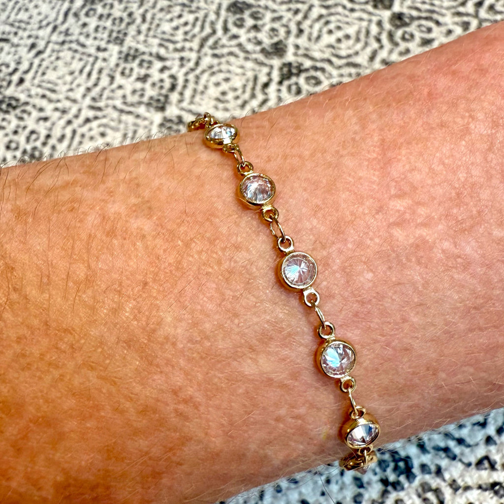 #BR133 - Gold Chain Bracelet