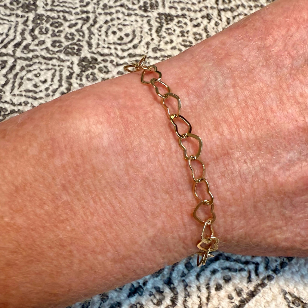 #BR138 - Gold Chain Bracelet