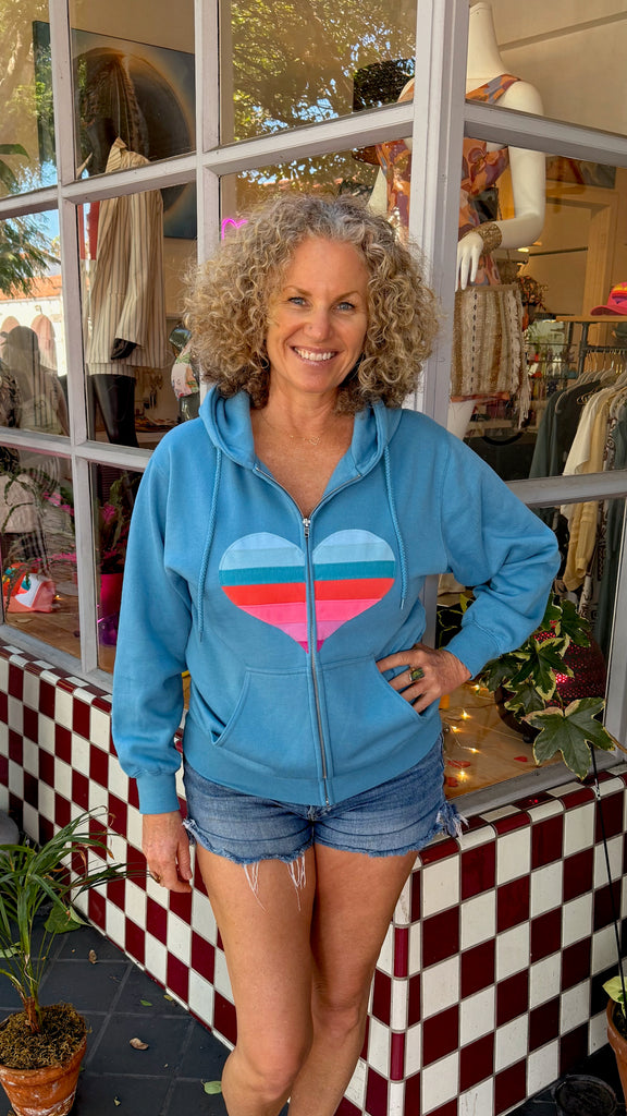 Heart Hoodie - Boyfriend Fit