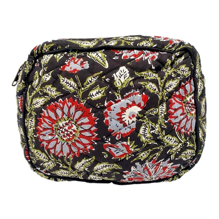 BG501 - Cotton Zipper Clutch