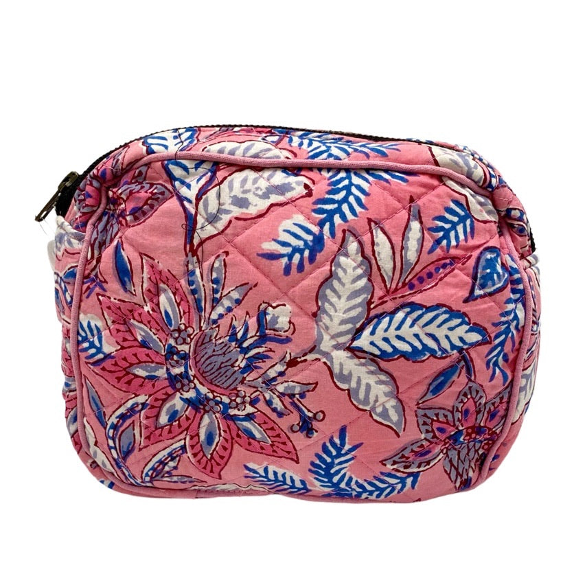 BG501 - Cotton Zipper Clutch