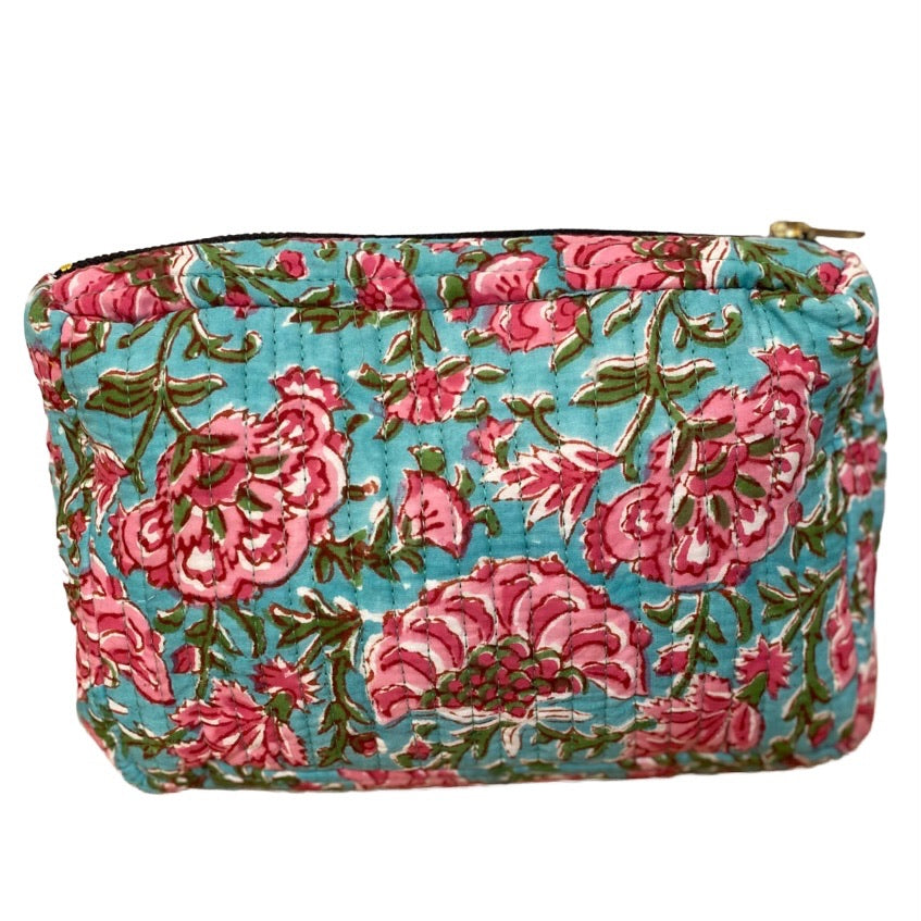 BG501 - Cotton Zipper Clutch