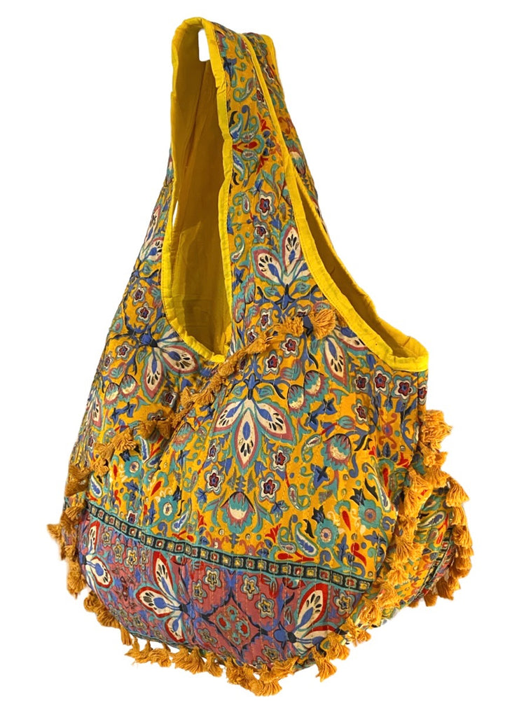 Quilted Cotton Tote - BG519