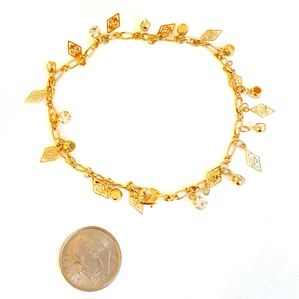 #BR113 - Gold Chain Bracelet