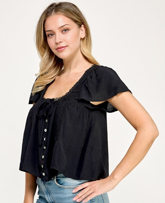 Short Sleeve Blouse - D2819