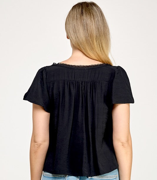 Short Sleeve Blouse - D2819