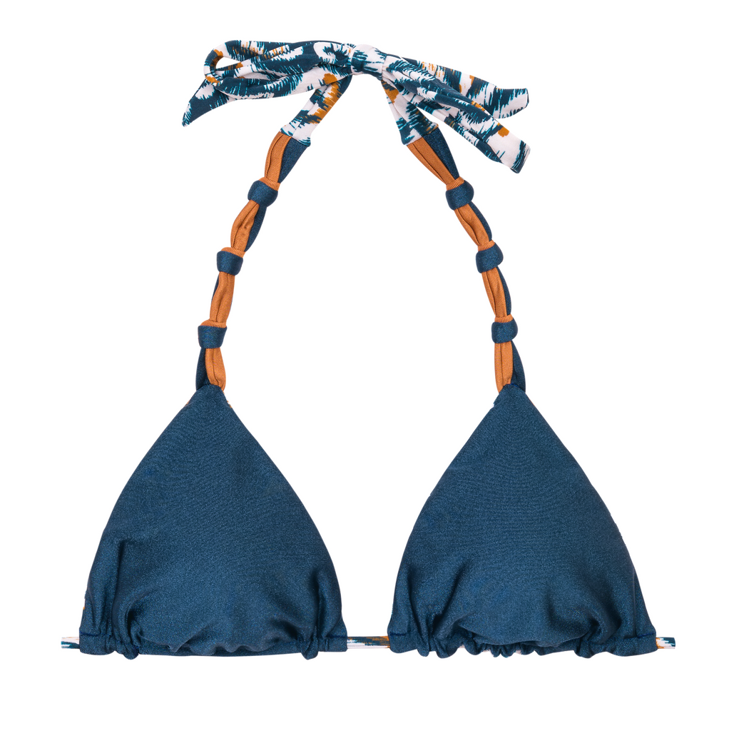 T228 - Knotted Reversible Triangle Top