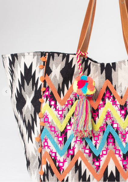 BG525 - Beaded Tote – Zoë Bikini
