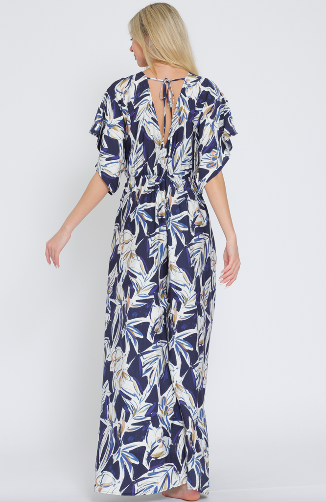 D2746 - Kimono Sleeve Jumpsuit