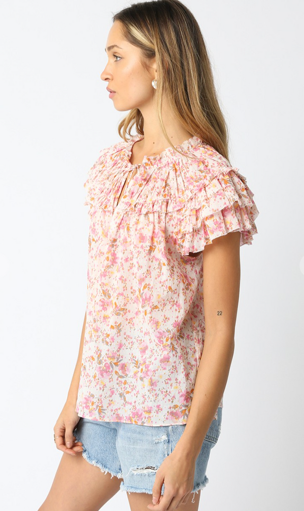 D2761 - Cotton Ruffle Top