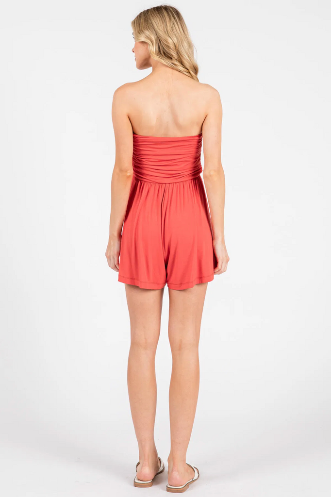 Strapless Modal Romper - D2700