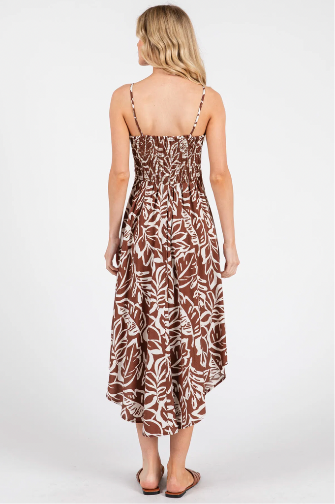 Round Hem Midi Dress - D2791