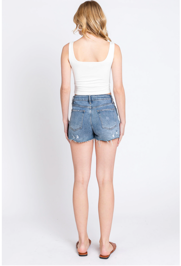 Knit Cropped Tank - D2804