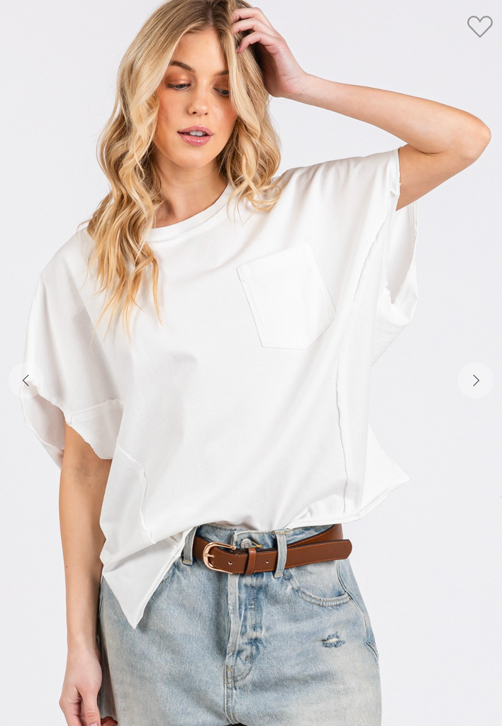 Oversized Cotton Shirt - D2803