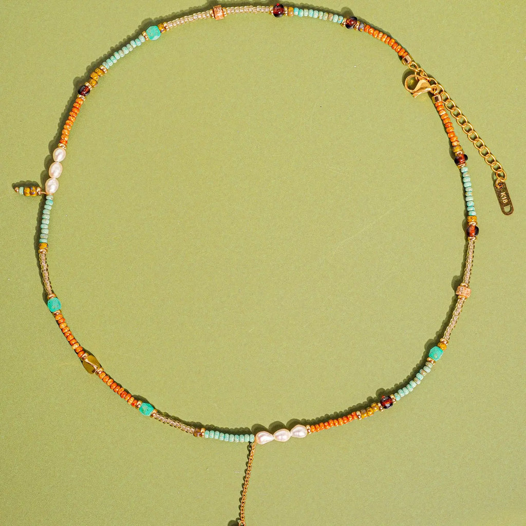 Bead Necklace - #57
