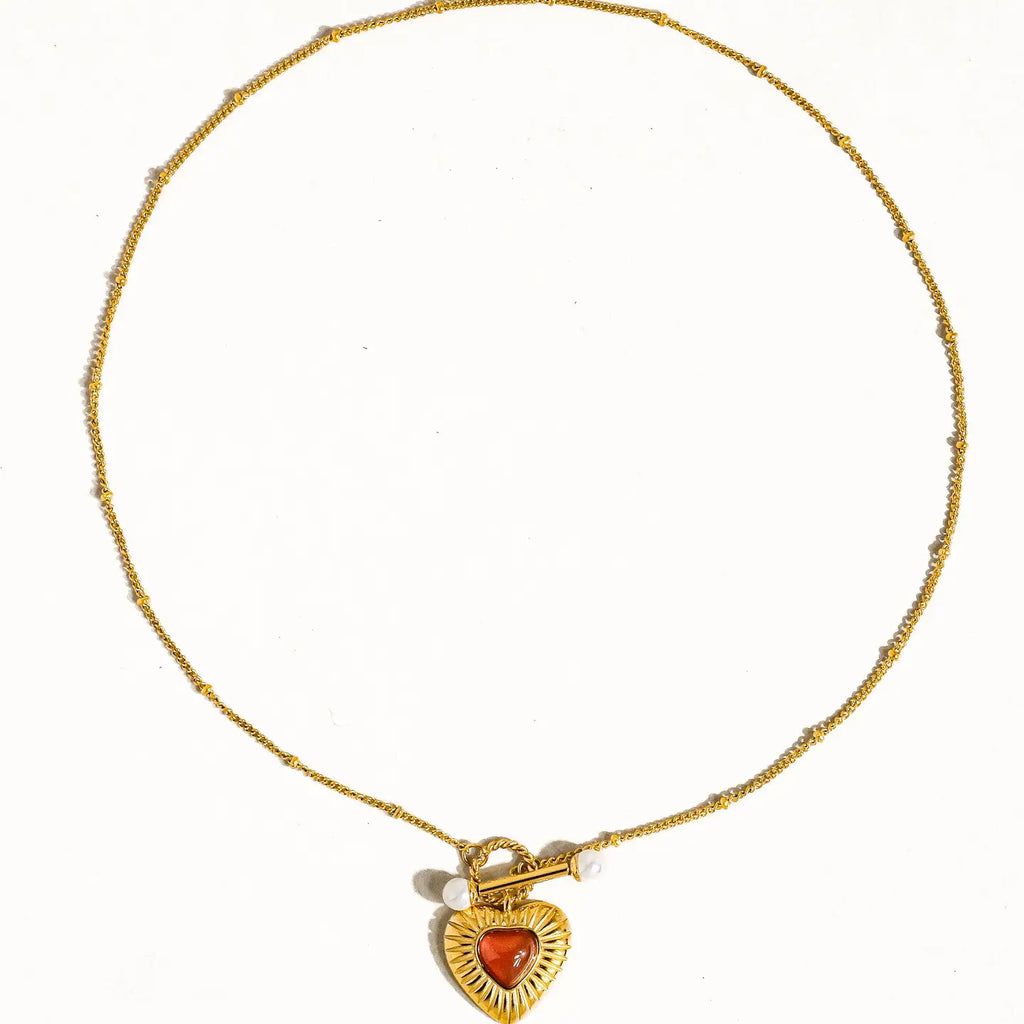 Heart Chain Necklace - #61