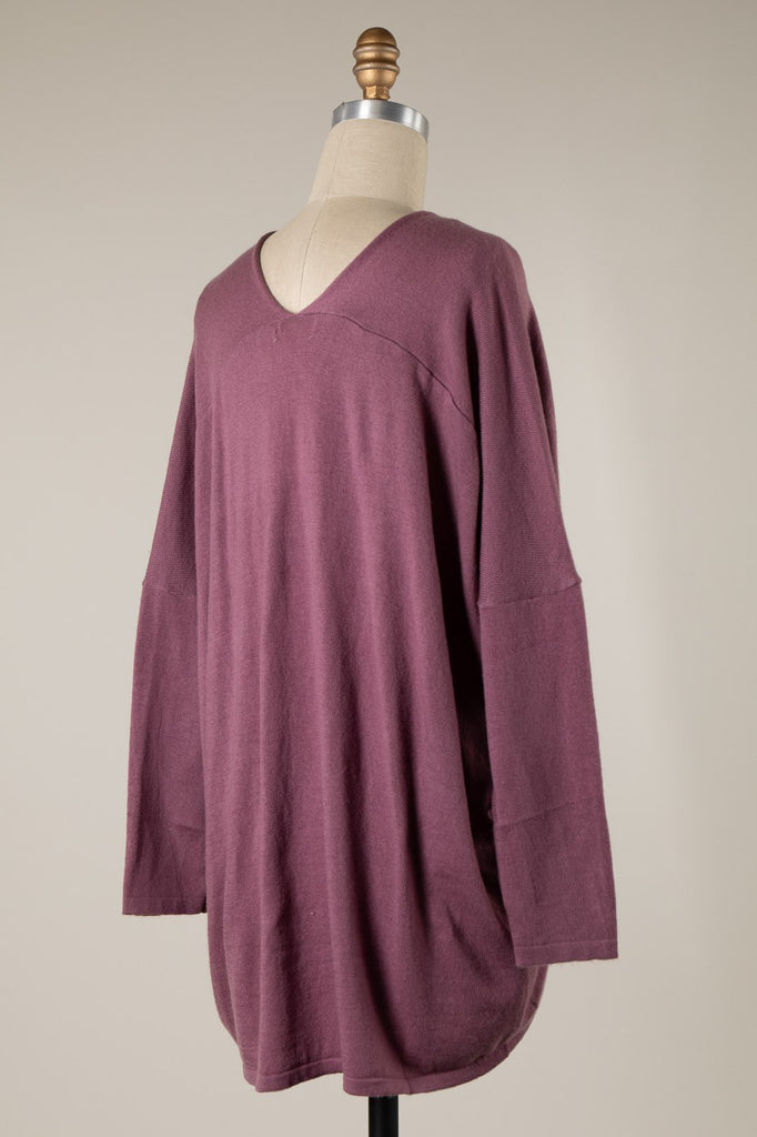 D2739 - Oversized Sweater Top