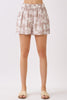 Flowy Elastic band Shorts - D2842
