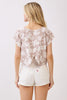 Cropped Boxy Blouse - D2843