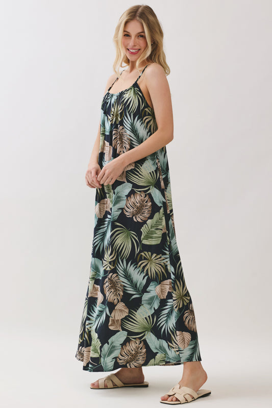 Sleeveless Maxi Dress - D2839