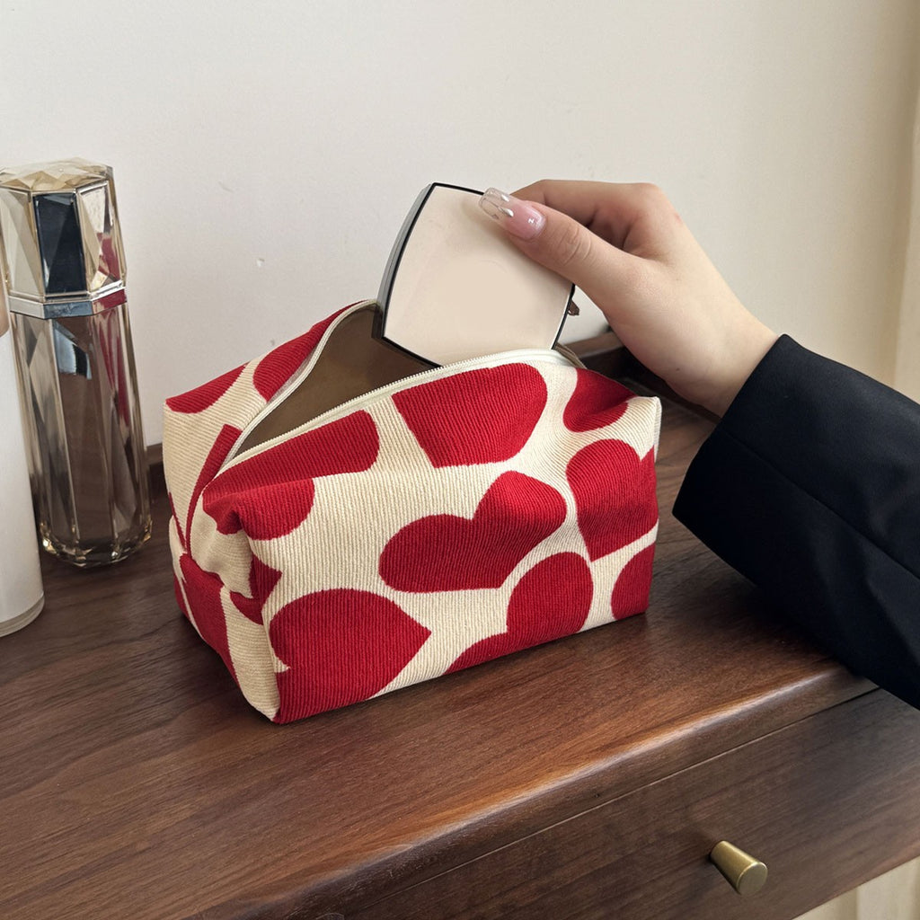 Heart Pillow Zipper Bag - BG539