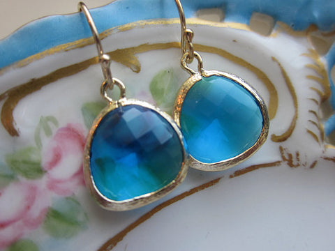 Happy Hippo Brass Earrings - #32