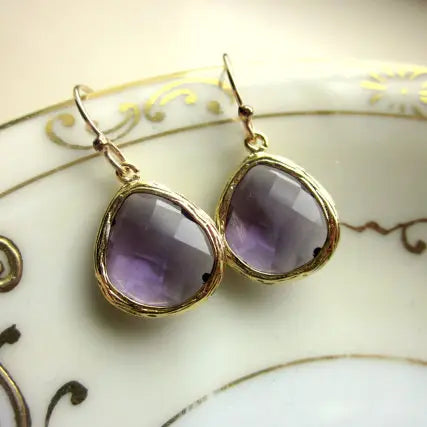 Happy Hippo Brass Earrings - #32