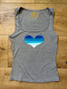 Heart Tank - Light Grey Classic Fit