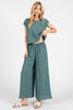 Pull On Flowy Pants -D2758