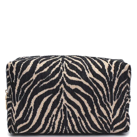 BG501 - Cotton Zipper Clutch