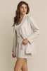 Stripe Suit Jacket - D2814