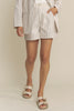 Stripe Suit Jacket - D2814