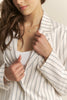 Stripe Suit Jacket - D2814