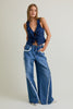 Sleeveless Ruffle Blouse - D2825