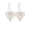 Forest Heart Stainless Earrings - #29