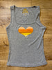 Heart Tank - Light Grey Classic Fit