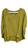 Linen Oversized Top - D2554