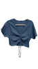 Crop Linen Top - D2550