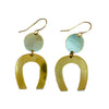 Happy Hippo Brass Earrings - #32