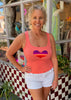 Heart Tank - Coral - Classic Fit