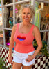 Heart Tank - Coral - Classic Fit
