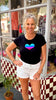 Heart Top - Black