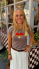 Heart Top - Taupe