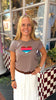 Heart Top - Taupe
