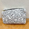 BG501 - Cotton Zipper Clutch